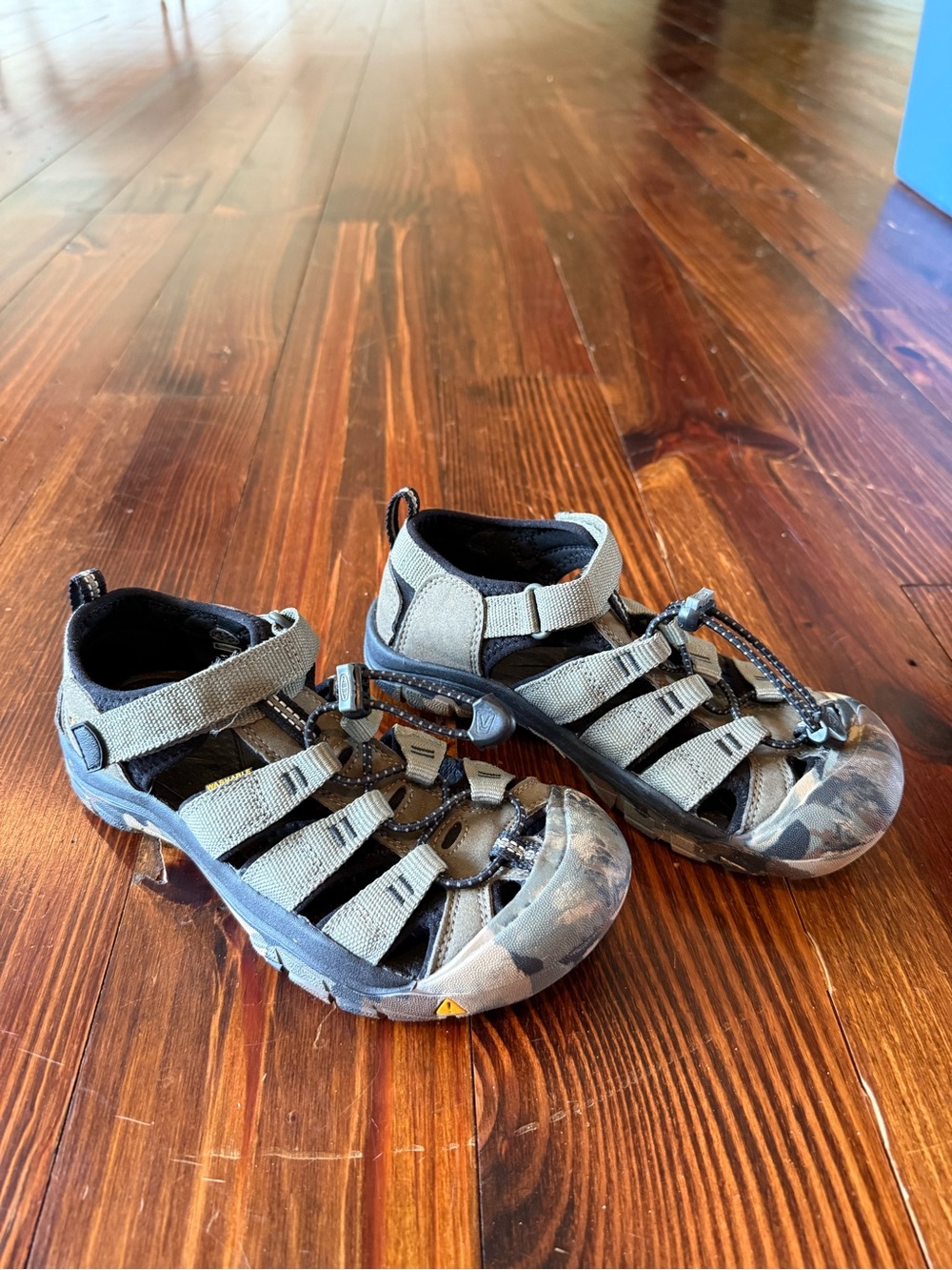 Keen green boys outdoor sandals